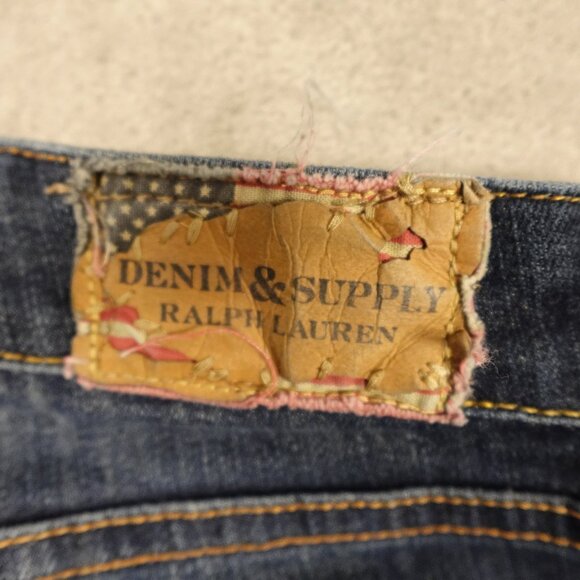 Denim and Supply Ralph Lauren skinny jeans women's 29 blue denim mid rise - Picture 11 of 14